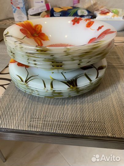 Тарелки новые