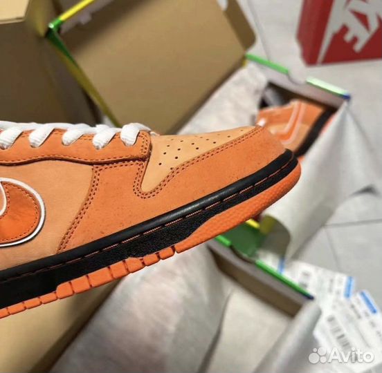 Nike x Concepts SB Dunk Low Orange Lobster