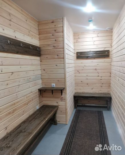 Сауна с бассейном