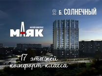 2-к. квартира, 65,5 м², 11/17 эт.