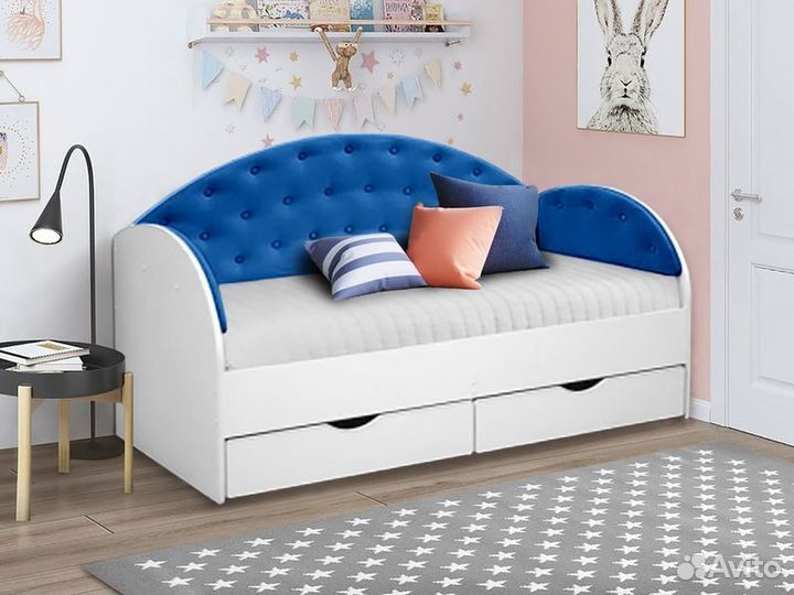 Кровать от 2х лет диван съёмный борт