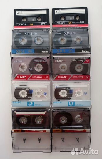Набор аудиокассет для записи кассеты