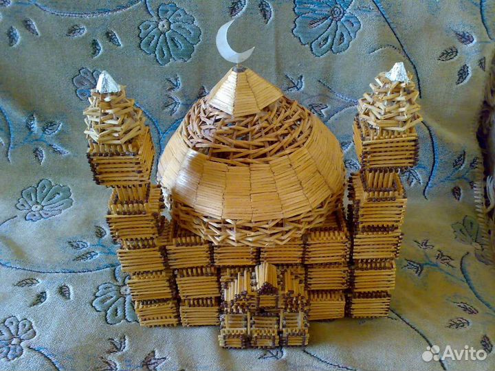 Мечеть из спичек