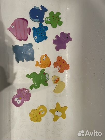 Детские липучки для ванной Valiant Мини-коврик