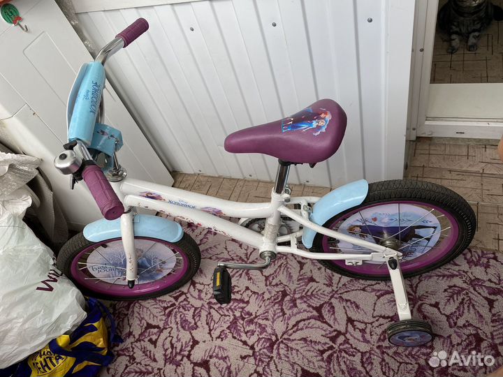 Детский велосипед для девочки 16
