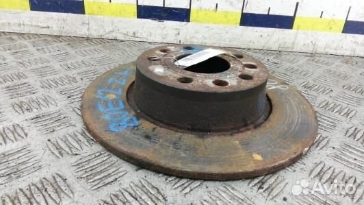 Диск тормозной задний skoda superb 2 (80E12LR02)