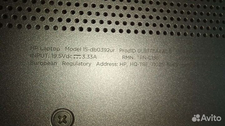 Ноутбук hp