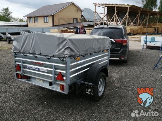Прицеп 10.026 для УАЗ с тентом. Установим фаркоп