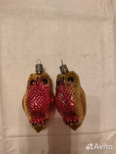 Елочные игрушки СССР