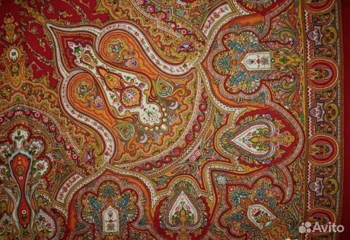 Оригинал новый Павловопосадский платок 146 см