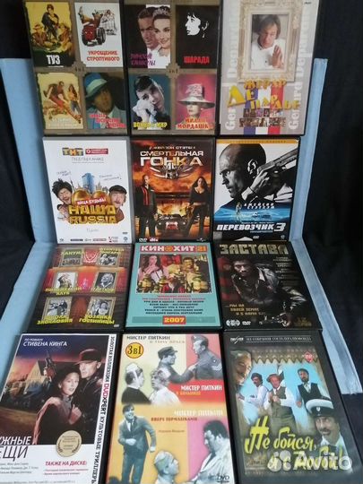 Видеокассеты, DVD диски