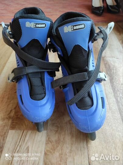 Роликовые коньки детские раздвижные