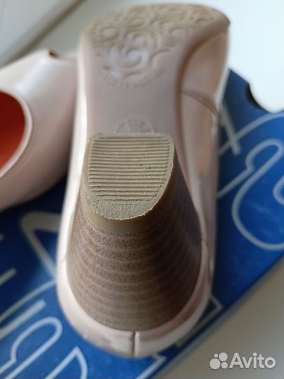 Туфли женские 37.5 размер натуральная кожа летние