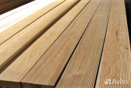 Террасная доска лиственница 27х145х4м, прима