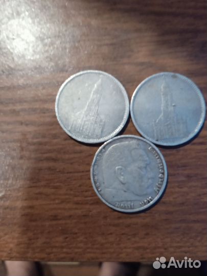 Серебрянные монеты германии