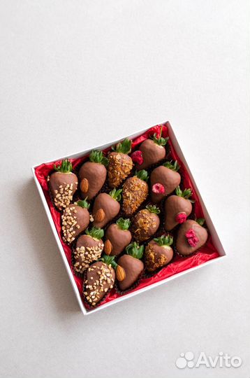 Клубника в бельгийском шоколаде