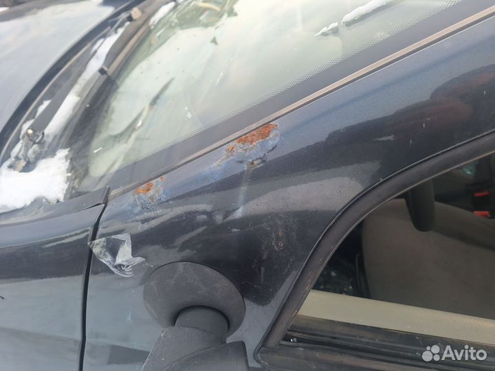 Дверь передняя левая renault logan 1