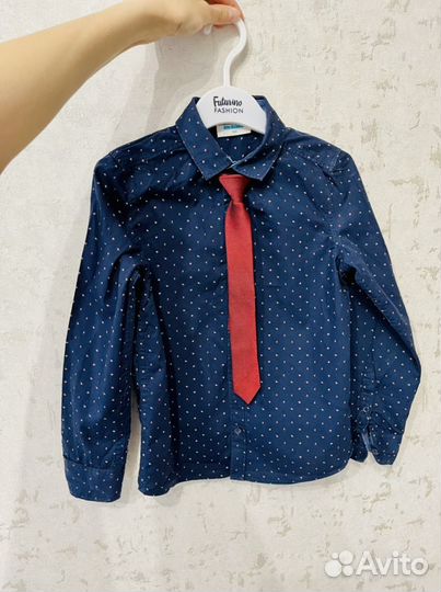 Рубашка с галстуком детская для мальчика