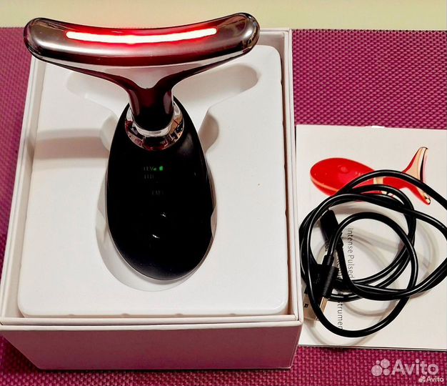 Микротоковый массажер для лица и шеи