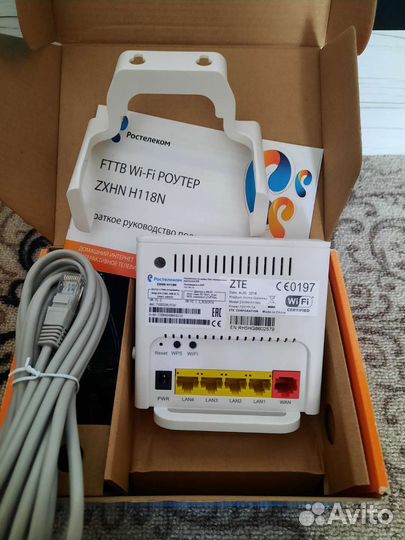 Wifi роутер ростелеком
