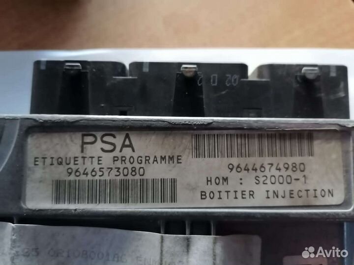 Блок управления двигателя Пежо 406 1.8 16V