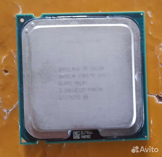 Процессор Intel core 2 duo e4500