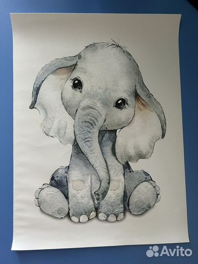 Картины и постеры в детскую на холсте