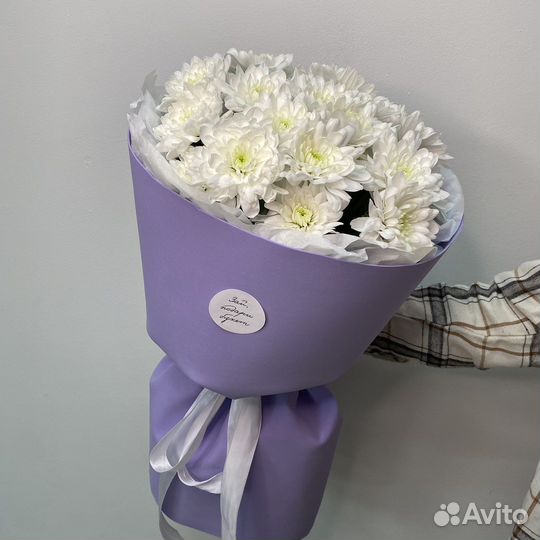 Букет из хризантем 