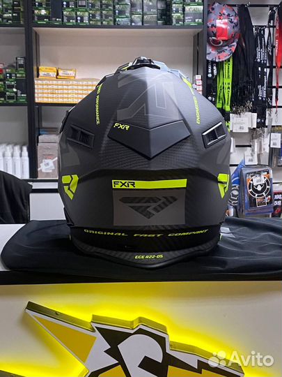 Шлем FXR Helium Carbon