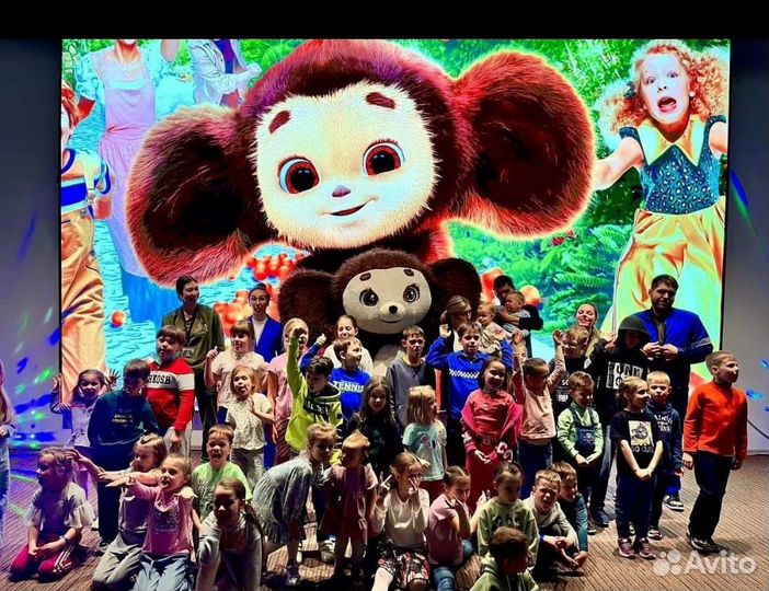 Поздравление от Чебурашки