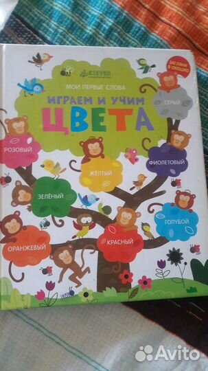 Clever книга изучаем цвета