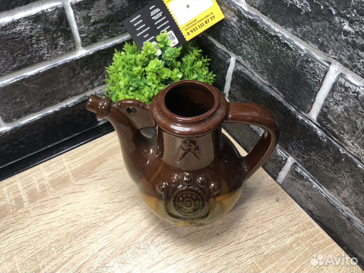 К.3105 Кувшин+ 5 рюмок рюмок керамика СССР