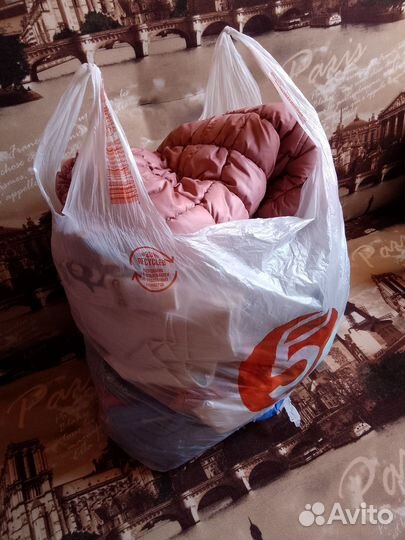 Вещи пакетом девочка