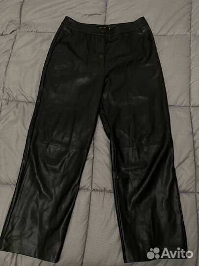 Юбка и брюки из экокожи