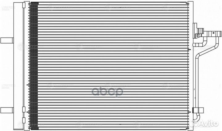 Радиатор кондиц. для а/м Ford Kuga (12) 1.6T/2