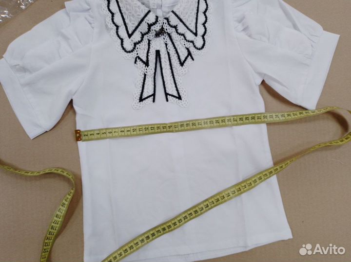 Блузка кофта рубашка школьная новая 32 р