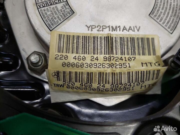 Mercedes w220 подушка безопасности в руль