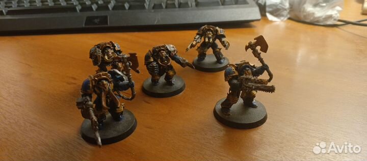 Терминаторы Хаоса Warhammer 40k Окрас