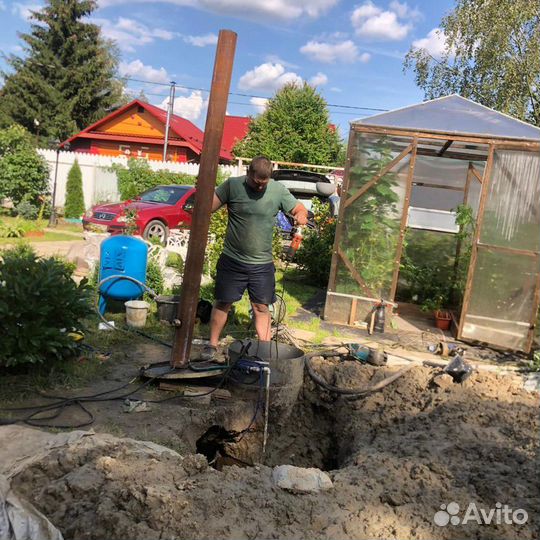 Ремонт скважин, чистка скважин, замена насоса