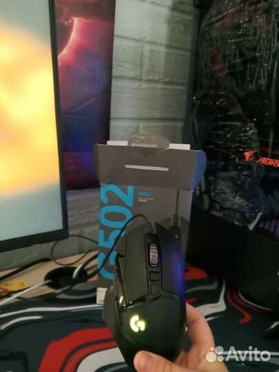 Игровая мышь Logitech g502