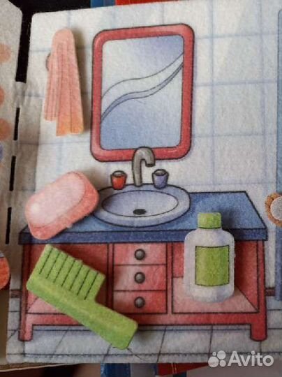 Домик из фетра с куклами Лол