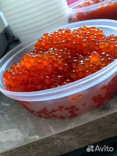 Красная икра Кеты 500 г. Сахалин