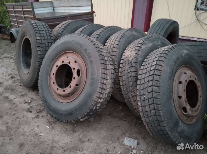 Колеса на камаз, кама 310 б/у от1500 до 7000 тр