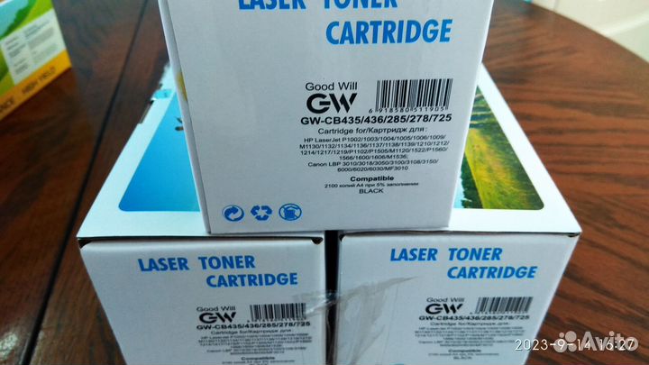 Картридж CB435/436/285/278/725(Canon 725/CE285A)