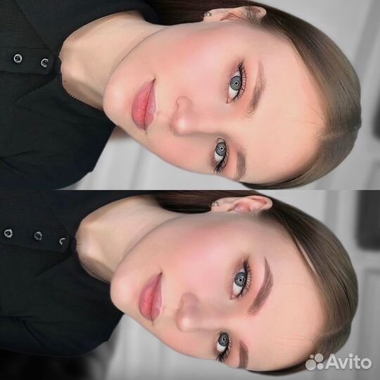 Модель на брови