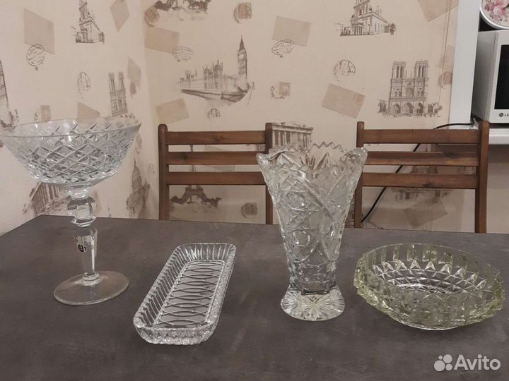 Ваза для фруктов, пепельница, ваза для цветов СССР