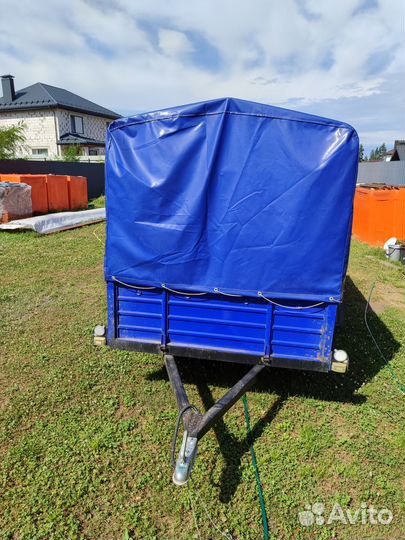 Прицеп легковой двухосный Кремень +