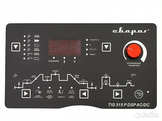 Сварог аргоновый tech TIG 315 P DSP AC/DC (E106)