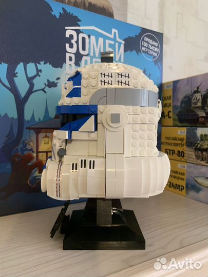 Lego Star Wars шлем Comander Cody