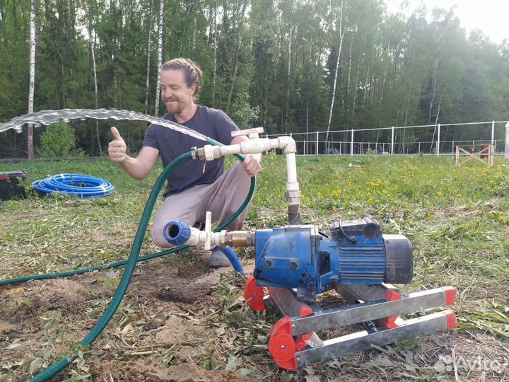Абиссинская скважина. Бурение скважин